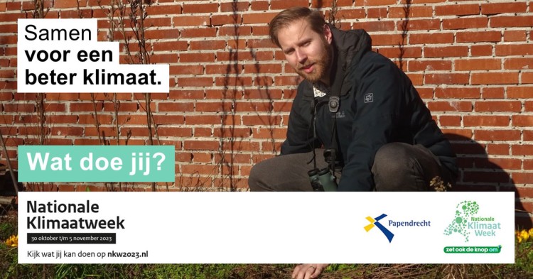 Maak kennis met de eerste Klimaatburgemeester van Papendrecht