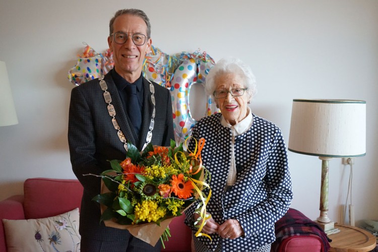 Mevrouw Vijgeboom Gautier - 100 jaar