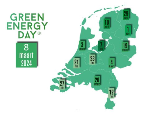 Green Energy Day: De dag dat de duurzame energie ‘op’ is
