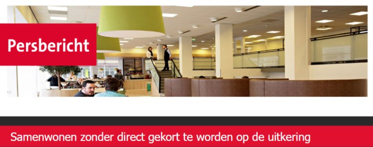 Samenwonen zonder direct gekort te worden op de uitkering