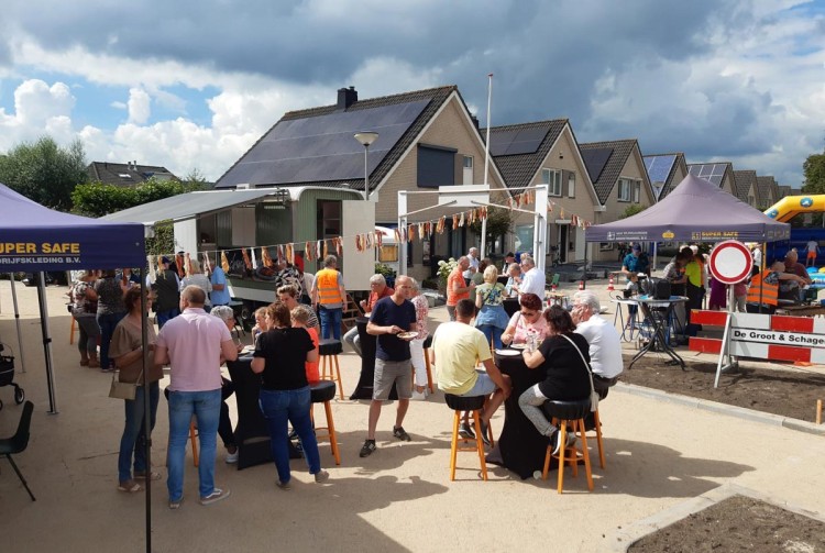 Geslaagd buurtfeest in de Hoepelwijk