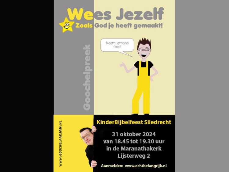 KinderBijbelfeest - Voorstelling 'Wees Jezelf'