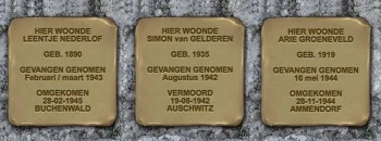 Lezing over Struikelstenen op donderdagavond 15 mei en (voorlopig laatste) steenlegging op vrijdagmiddag 16 mei 2025