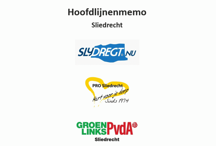 Denk mee over de ambities van formerende partijen in Sliedrecht