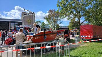 Grote belangstelling tijdens open dag Brandweer Sliedrecht