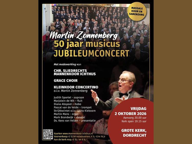 2e Jubileumconcert Martin Zonnenberg 50 jaar musicus