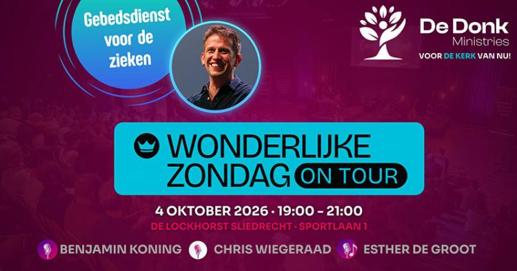 Wonderlijk Zondag On Tour met Benjamin Koning