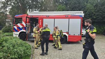 Brandweer rukt uit voor rookontwikkeling bij woning aan Geulstraat