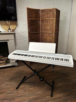 Stichting Vrienden van Waerthove schenkt een keyboard incl. toebehoren