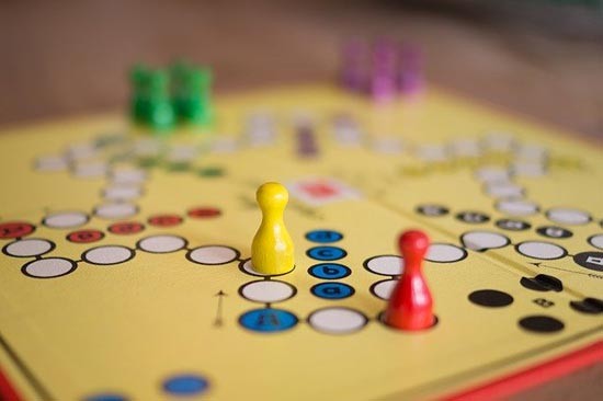 Spellen spelen in de bieb