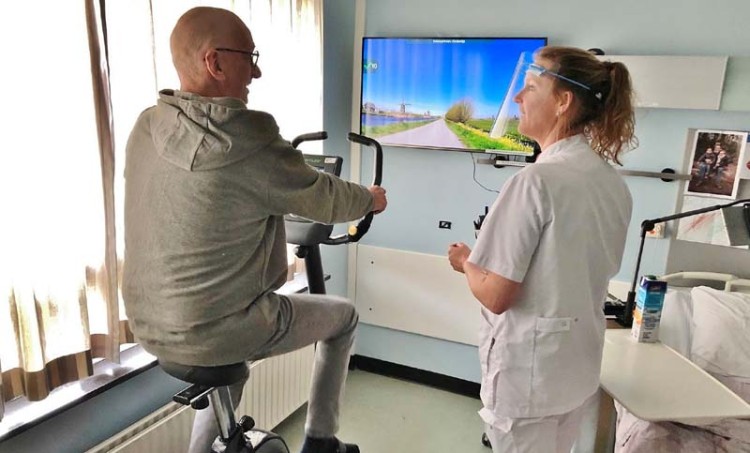Nieuwe hometrainers voor patiënten in Albert Schweitzer Ziekenhuis