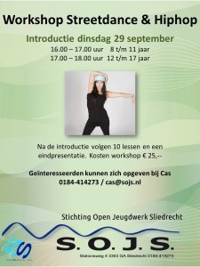 Introductie Streetdance Hiphop workshop