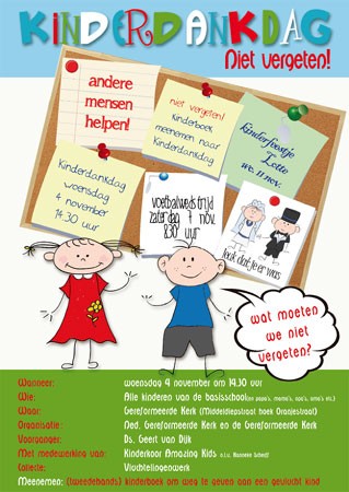 Kinderdankdag & Amazing Kids