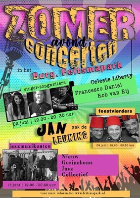 Zomeravondconcert in het Feitsmapark