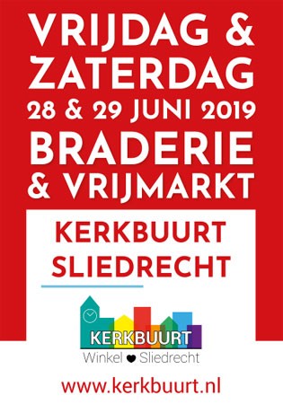 Kerkbuurt Baggerfestival Braderie en Vrijmarkt 