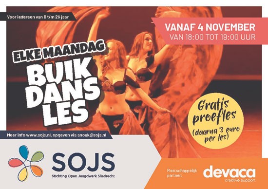 Start buikdanslessen (8-26 jaar)