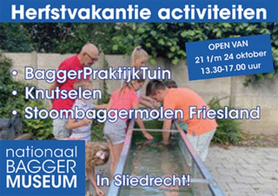 Herfstvakantie in het Nationaal Baggermuseum