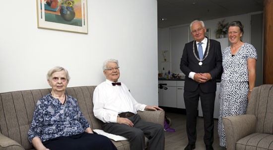 Briljanten echtpaar Van de Wijngaart 65 jaar gehuwd
