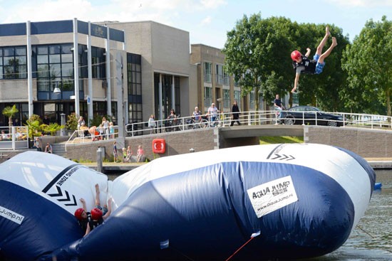 Aqua Jump op Baggerfestival