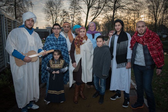 Kerstwandeling 'Volg de ster' op ASVZ locatie Merwebolder groot succes