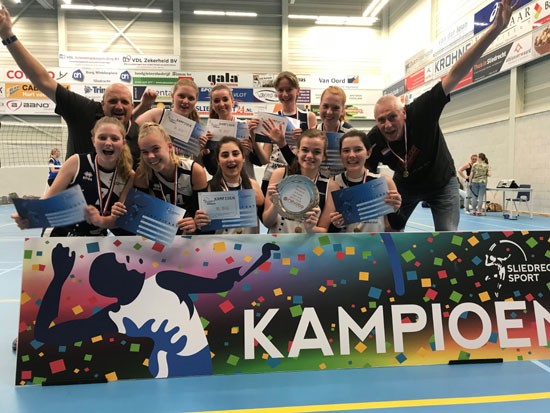 Ook Sliedrecht Sport Meisjes A2 kampioen