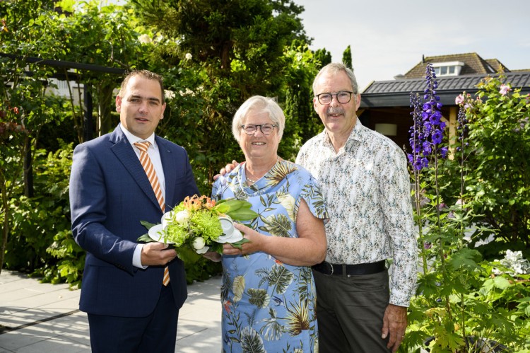 De heer D. Verweij en mevrouw A. Verweij-’t Jong waren op 31 mei 2022 50 jaar getrouwd